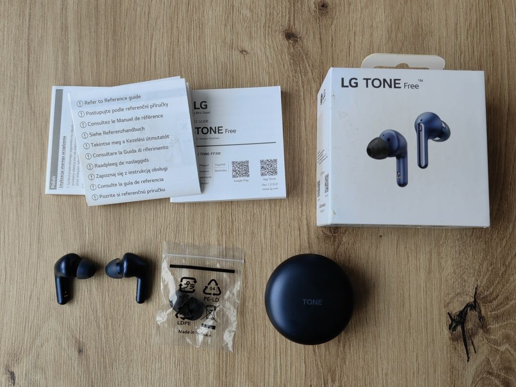 Sluchawki LG Tone Free FP3 NOWE bluetooth