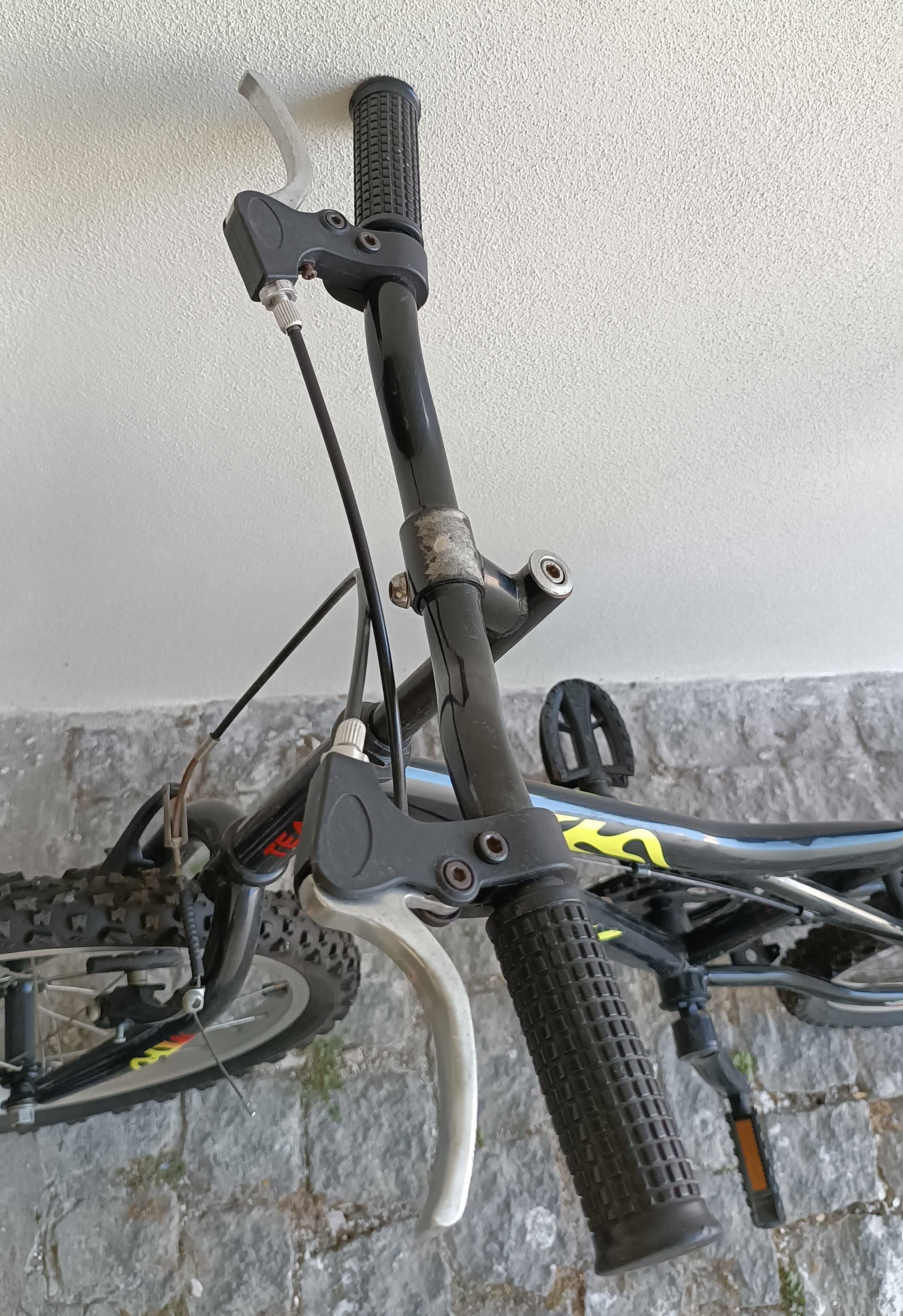 Bicicleta Criança/Jovem Roda 20" marca TEAM (usada)