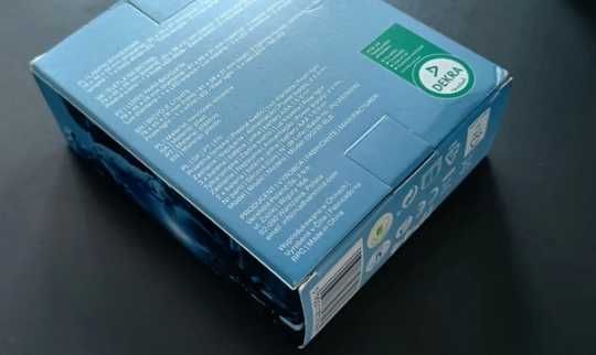 Lampki rowerowe - przednia oko "gogle", prostokątna tylna