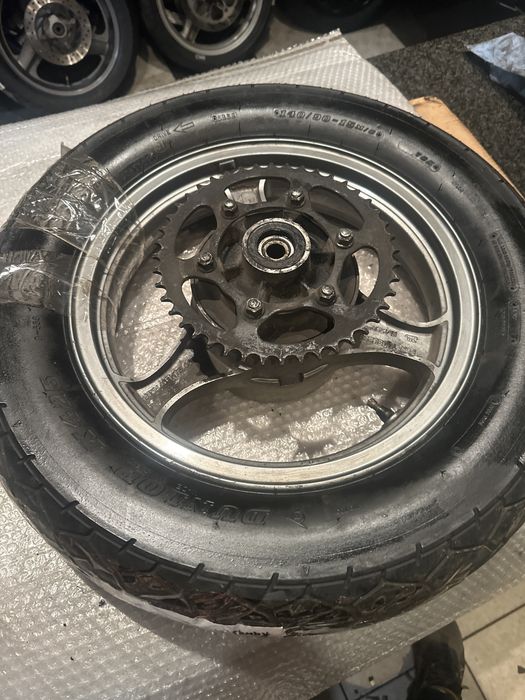 Kawasaki EL 250 Koło Felga Zebatka Ośka V457