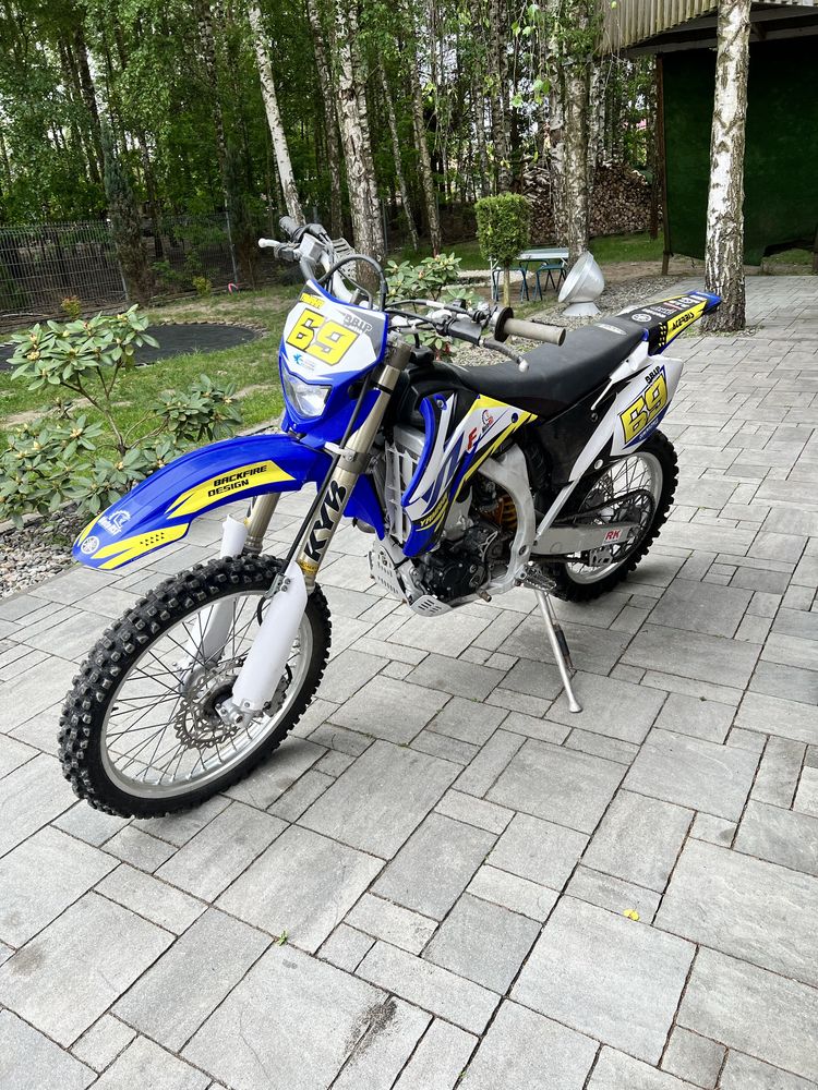 Yamaha wr 250 homologacja