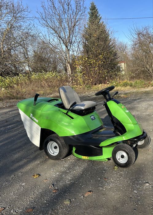 Kosiarka traktorek z koszem