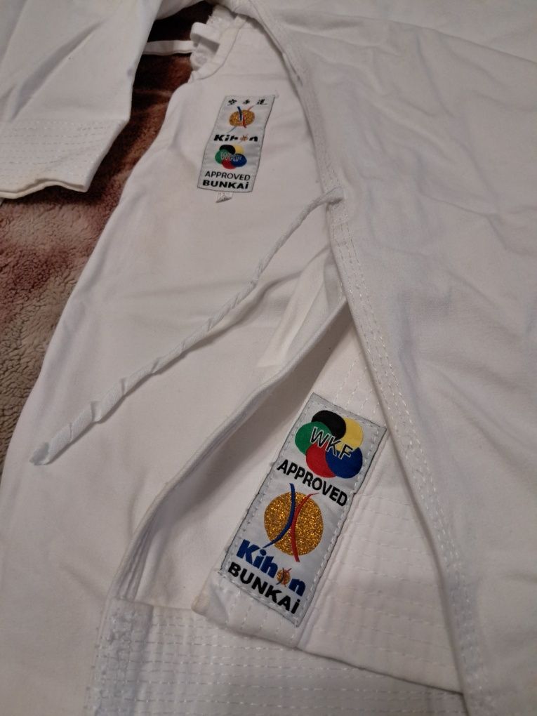 Кімоно Kihon Bankai WKF 170см захист для карате ката кимоно
