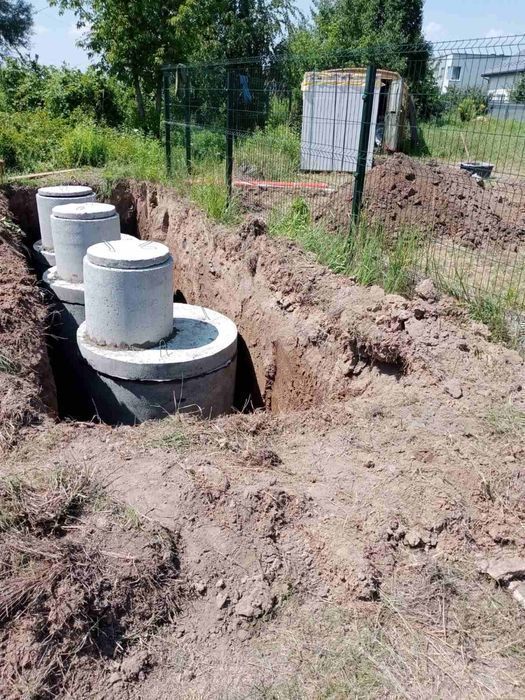 Каналізація, Септик,  Вигрібна яма | Бетонні кільця | Канализация, КС
