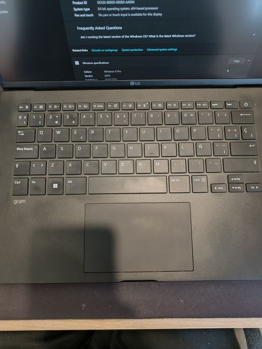 Portatil Ultrabook LG Gram 14''