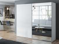 Szafa z lustrem z kolekcji Vigo 225x215x61 (4-kolory)