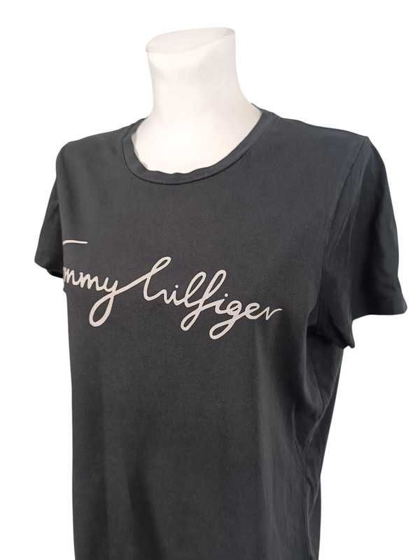 Tommy Hilfiger Koszulka T-shirtowa damska, logo, r. XL