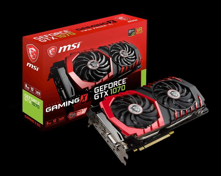 Placa Gráfica MSI Nvidia GeForce GTX 1070 8GB GDDR5