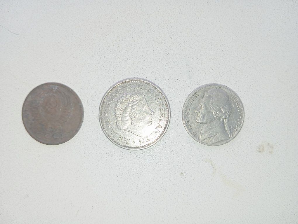 монеты, ссср нидерланды, сша