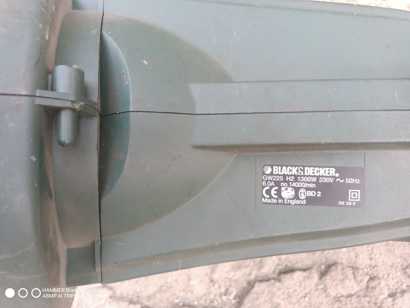 Dmuchawa odkurzacz do liści black decker 1300w gw225