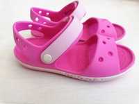 Sandałki dziecięce Crocs C13 w kolorze różowym