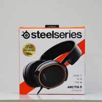 Геймерські дротові навушники SteelSeries Arctis 5 2019 Edition Чорний