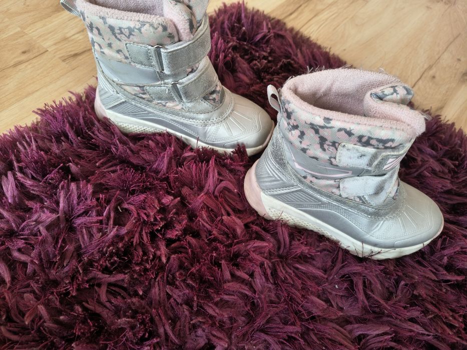 Buty zimowe dla dziewczynki 26