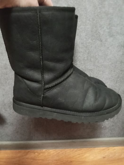 UGG сапоги кожаные, оригинал Угги