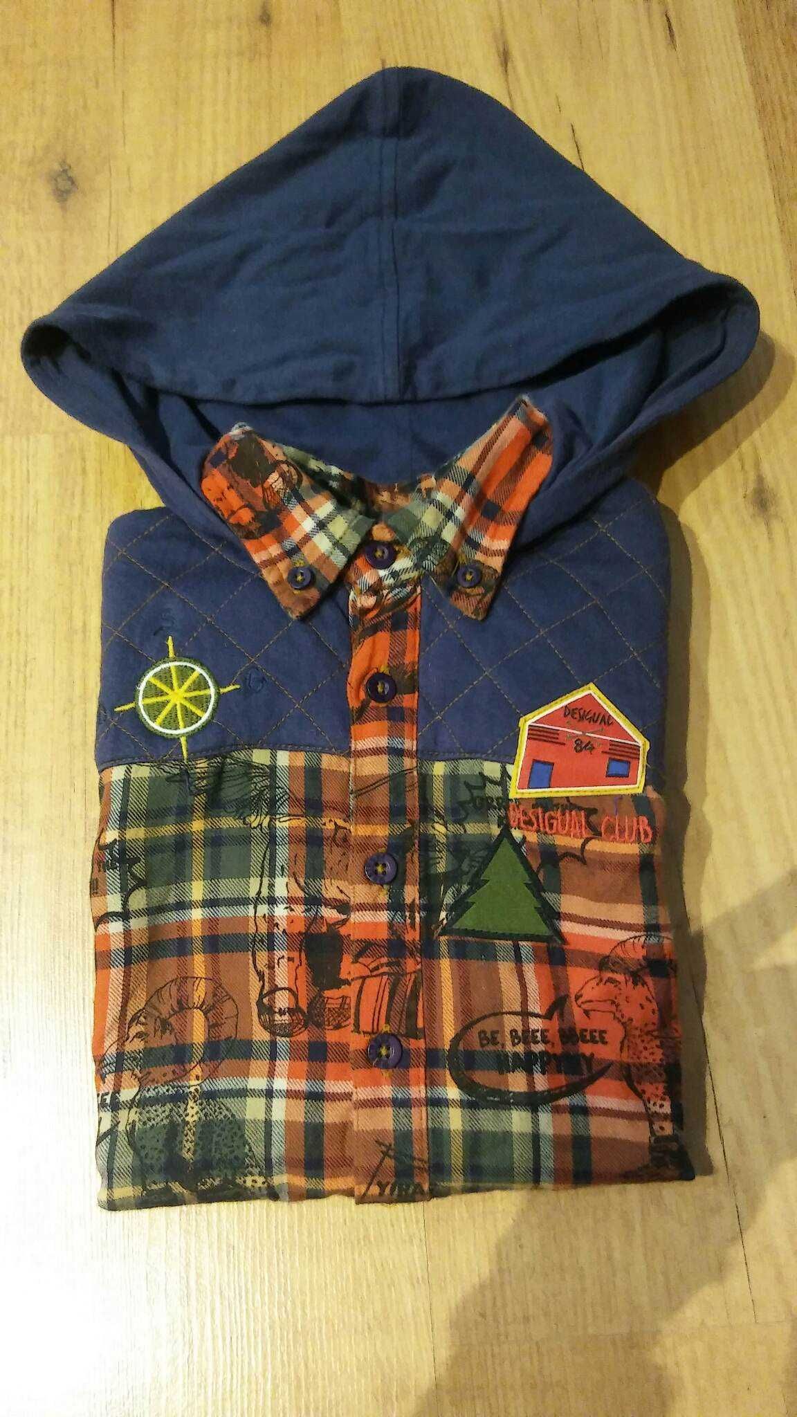 Camisa com capuz - Desigual - 7-8 anos