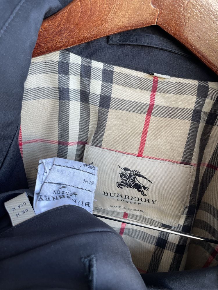 Burberry ( М) тренч черный оригинал плащ кардиган