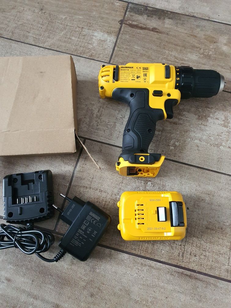 Шуруповерт, dewalt dcd 710