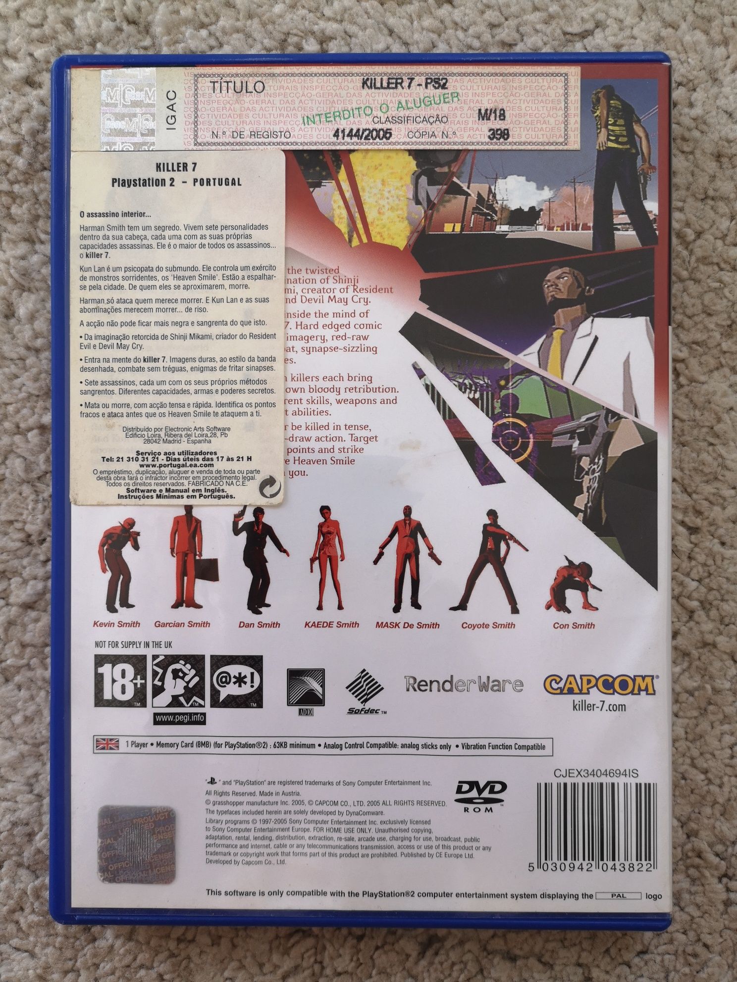 Killer 7 para PS2