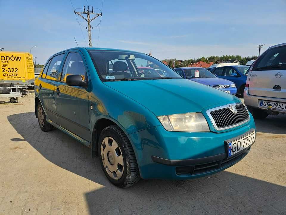 SKODA FABIA 2003 rok 1.2 Benzyna Opłaty aktualne!!