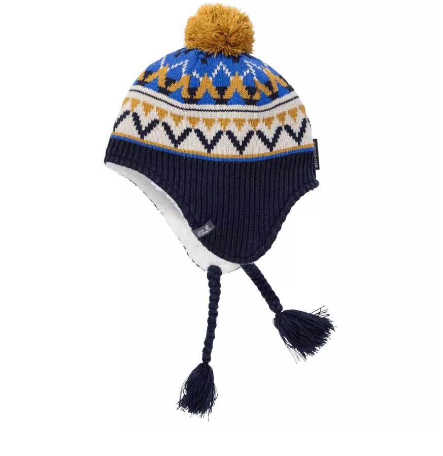 Czapka dziecięca Jack Wolfskin Stormlock Himalaya Cap Kids blue r. M