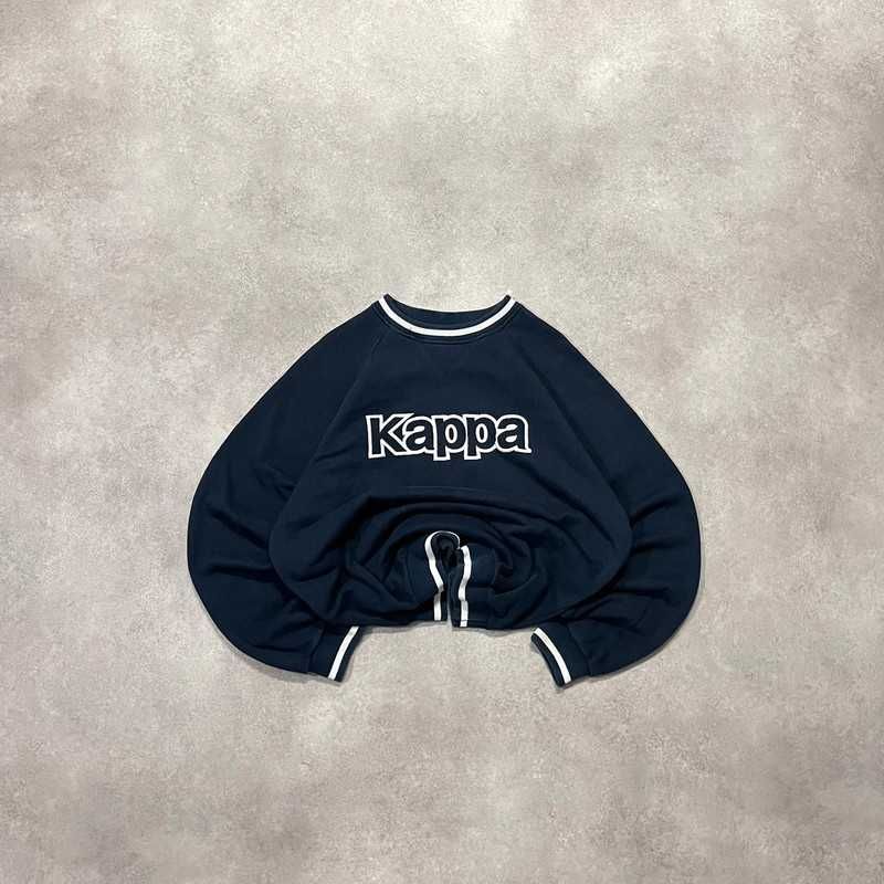 Vintage Bluza Kappa Spellout Crewneck Retro Y2K 90s 00s