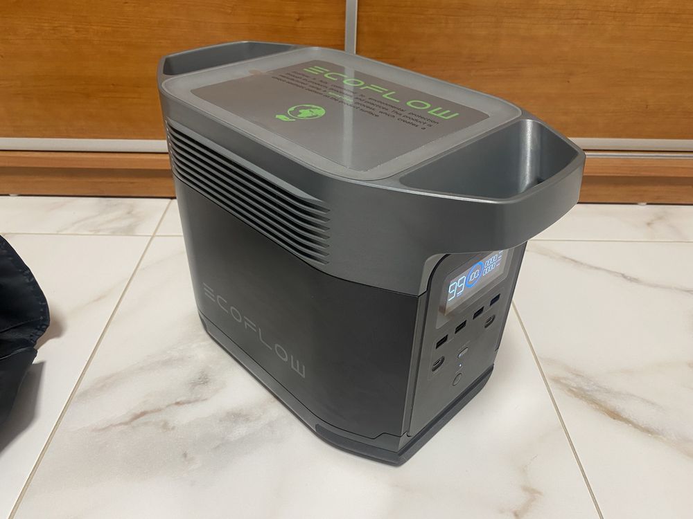 Нова! Зарядна станція EcoFlow DELTA 1260Wh 350000mAh 1800W (DELTA1300)