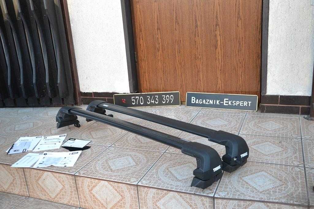 BMW G30 THULE EDGE BLACK Bagażnik,Relingi Belki bazowe,Poprzeczki