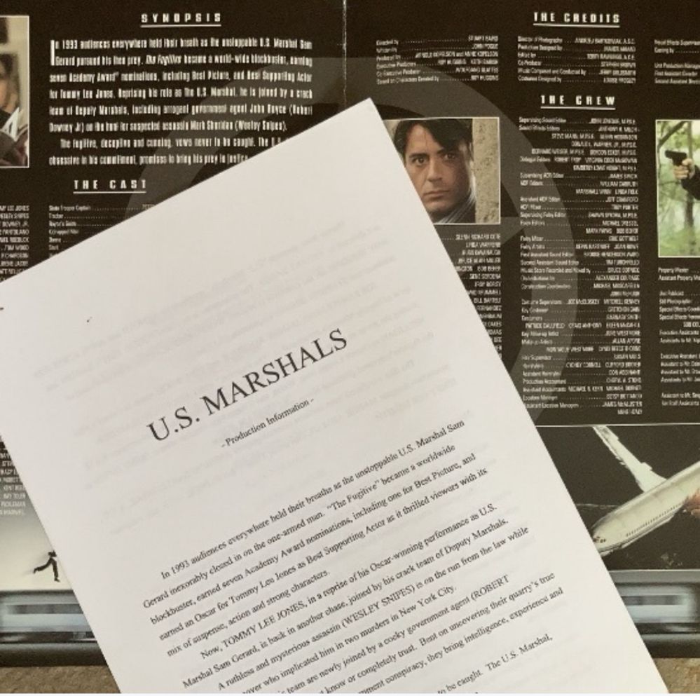 U.S. Marshals - Wydział pościgowy - pakiet