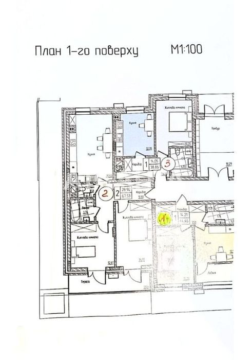 Однокімнатна новобудова район проспекту Незалежності