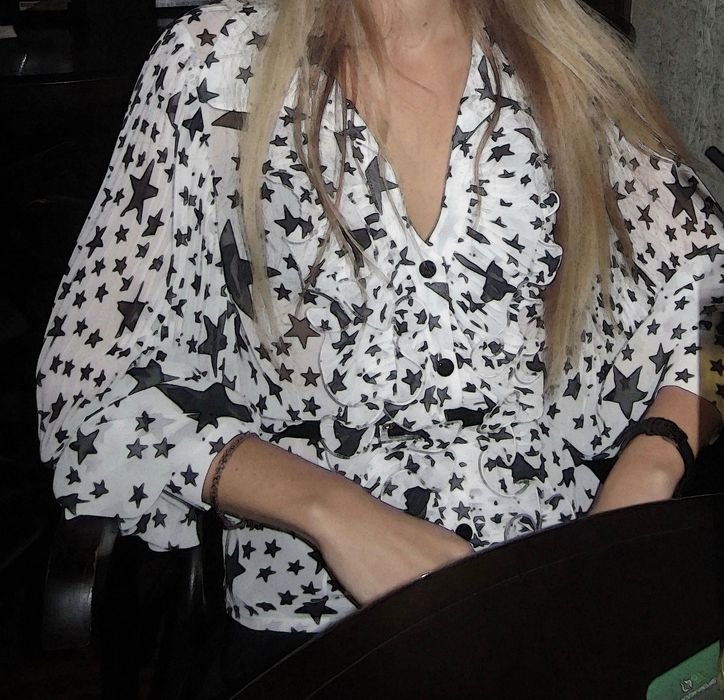 r.36(S/XS), Koszula/bluzka damska szyfonowa