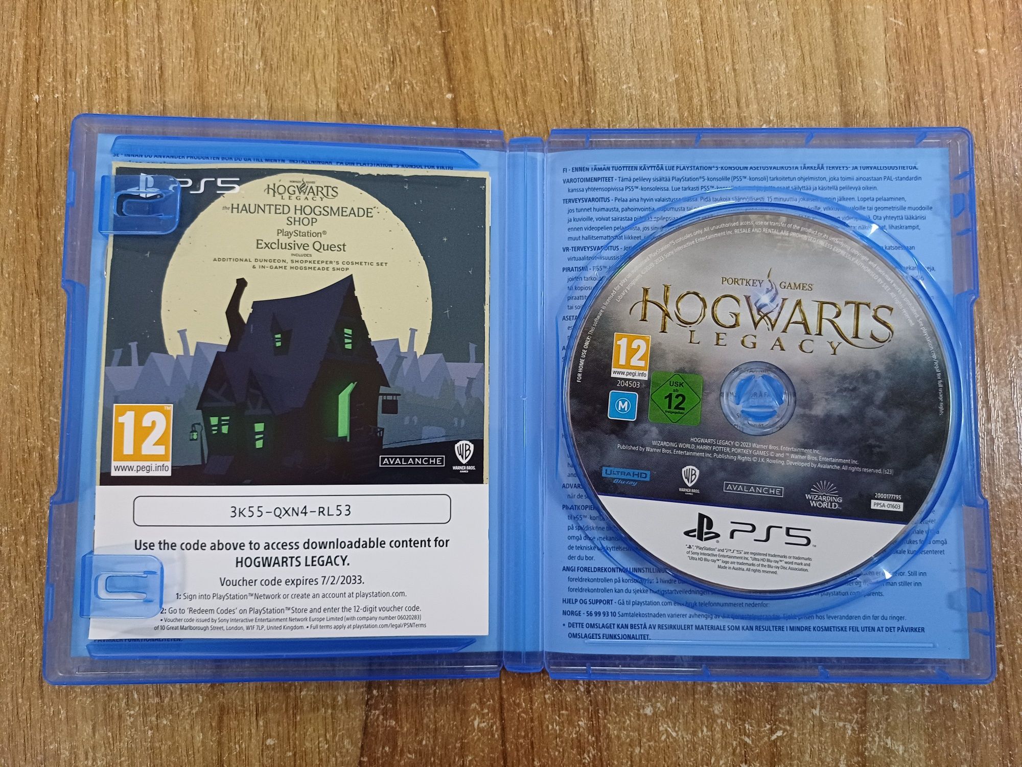 Hogwarts legacy на PS 5
