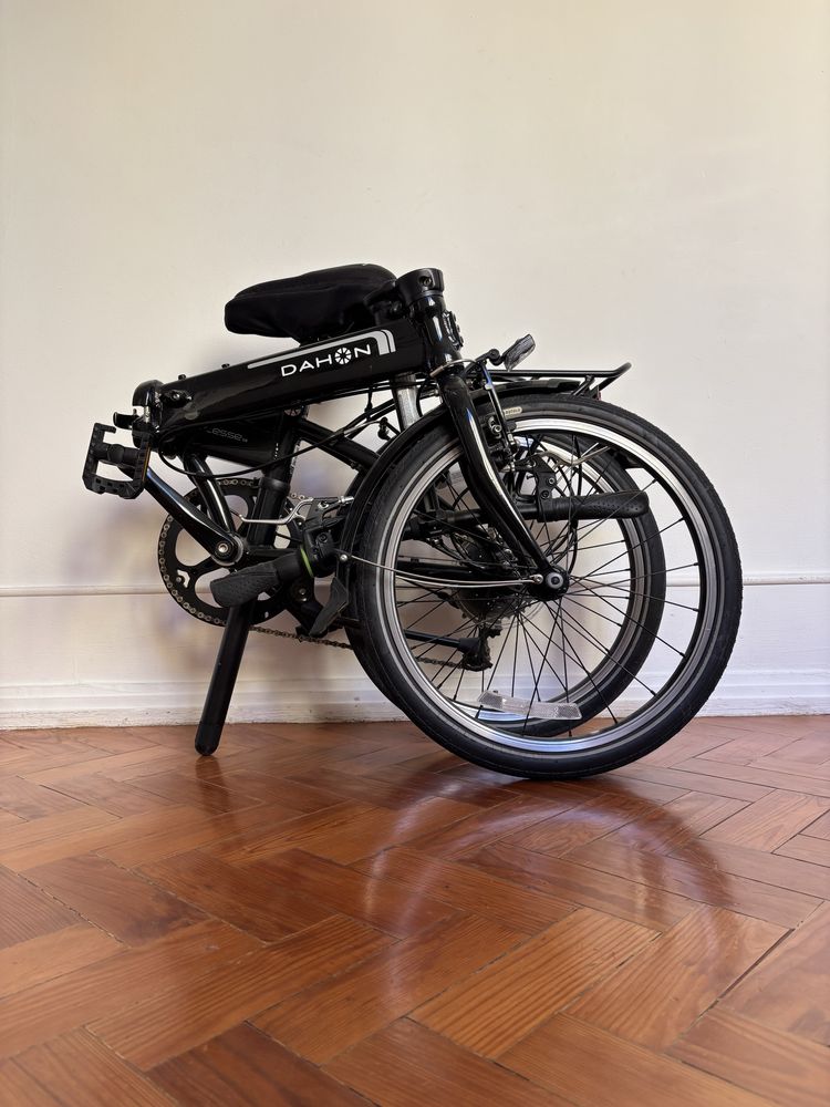 Dahon Vitesse D8 Preta bicicleta dobrável