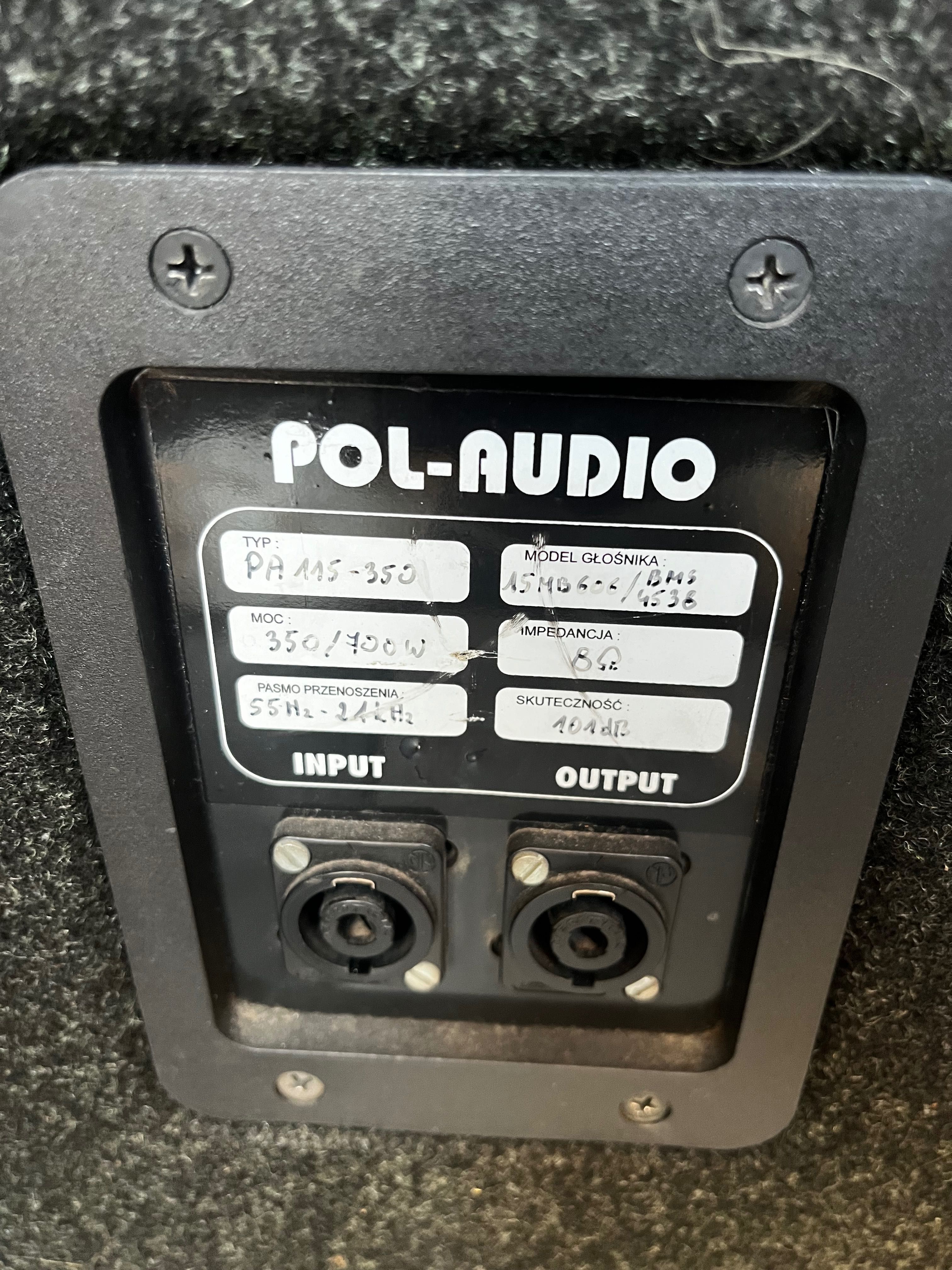 Zestaw DJ zespół nagłośnienie Pol-audio