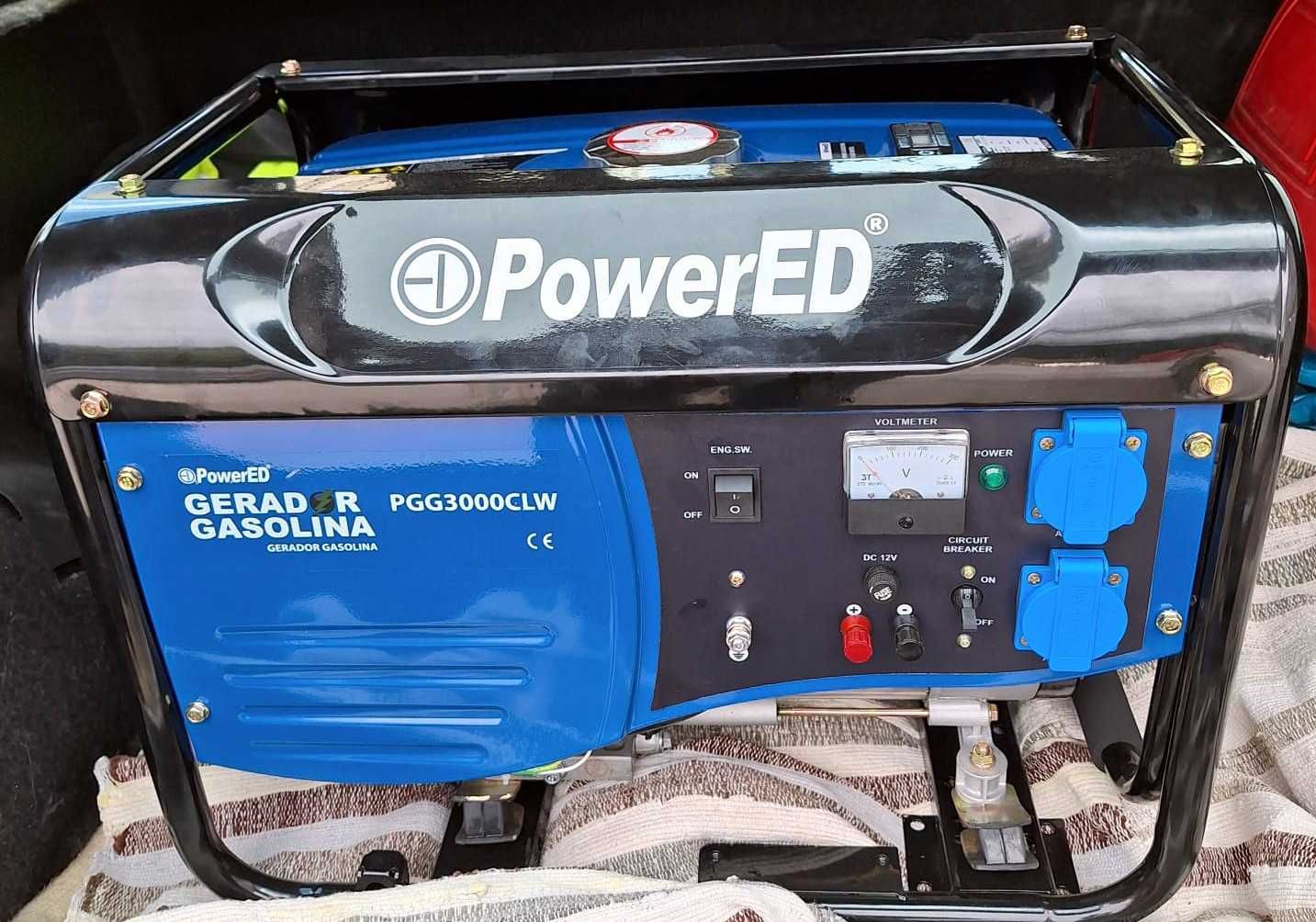 Gerador Novo a Gasolina (comprado hoje) com fatura da loja