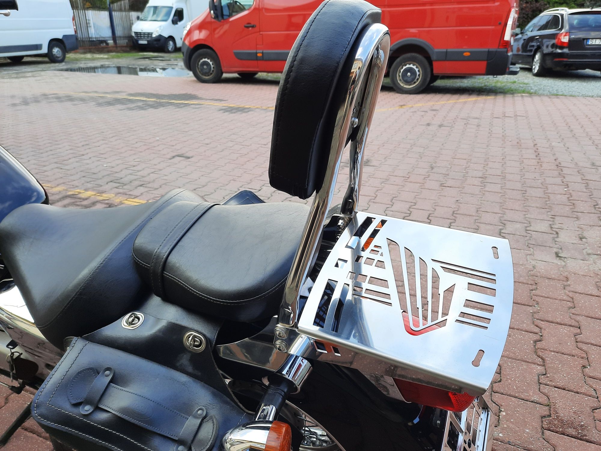 Oparcie z bagażnikiem Honda Shadow 125 Nowe