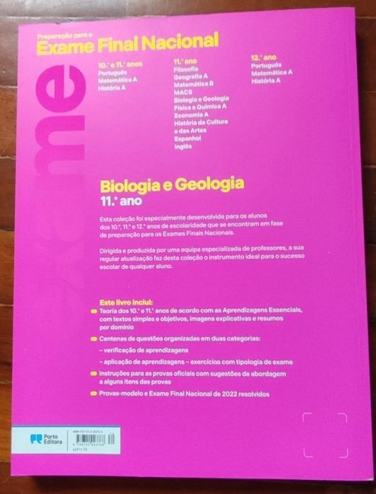 Manuais escolares para 11 ano
