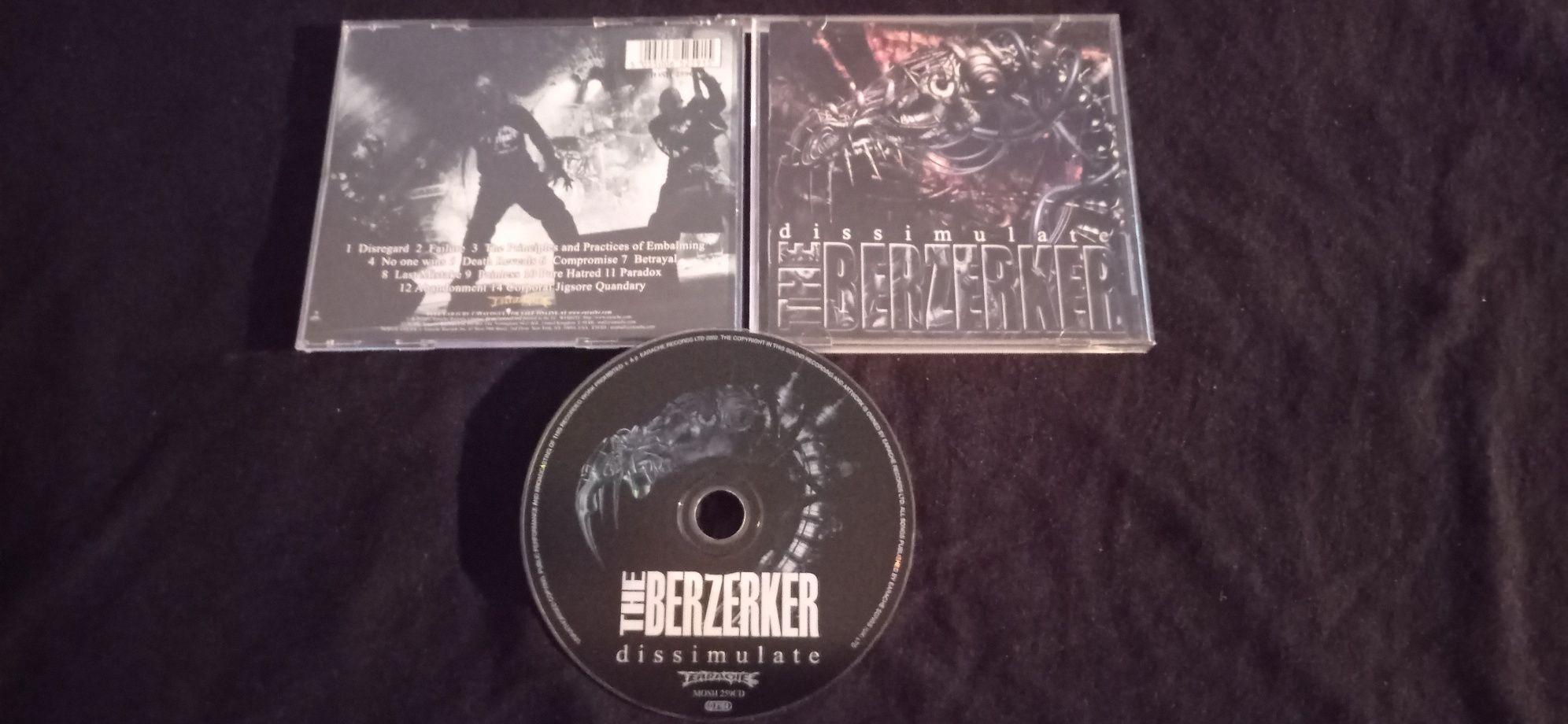 The Berzerker - Dissimulate (z autografami)