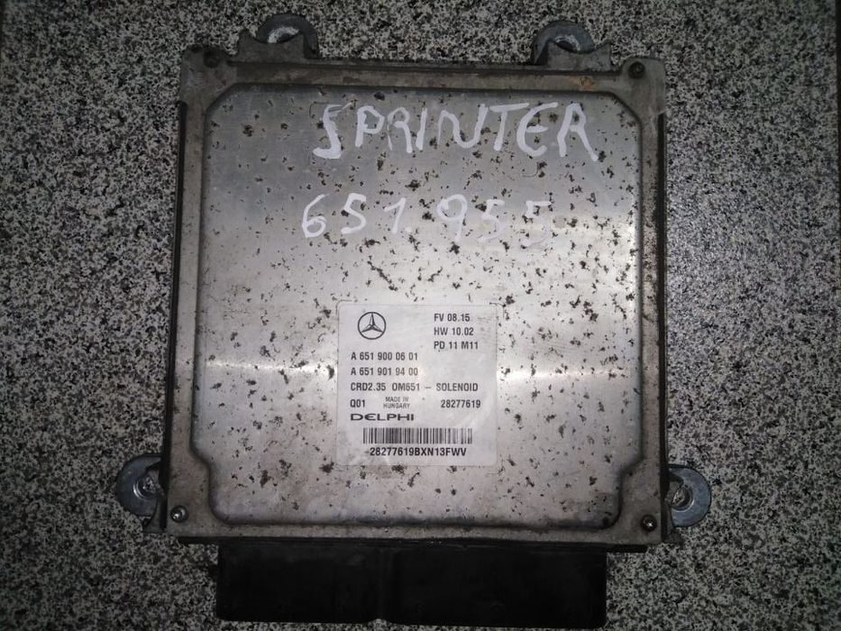 Centralina do Motor Mercedes Sprinter 2.2CDI Ref.: A6519000601 / A6519019400