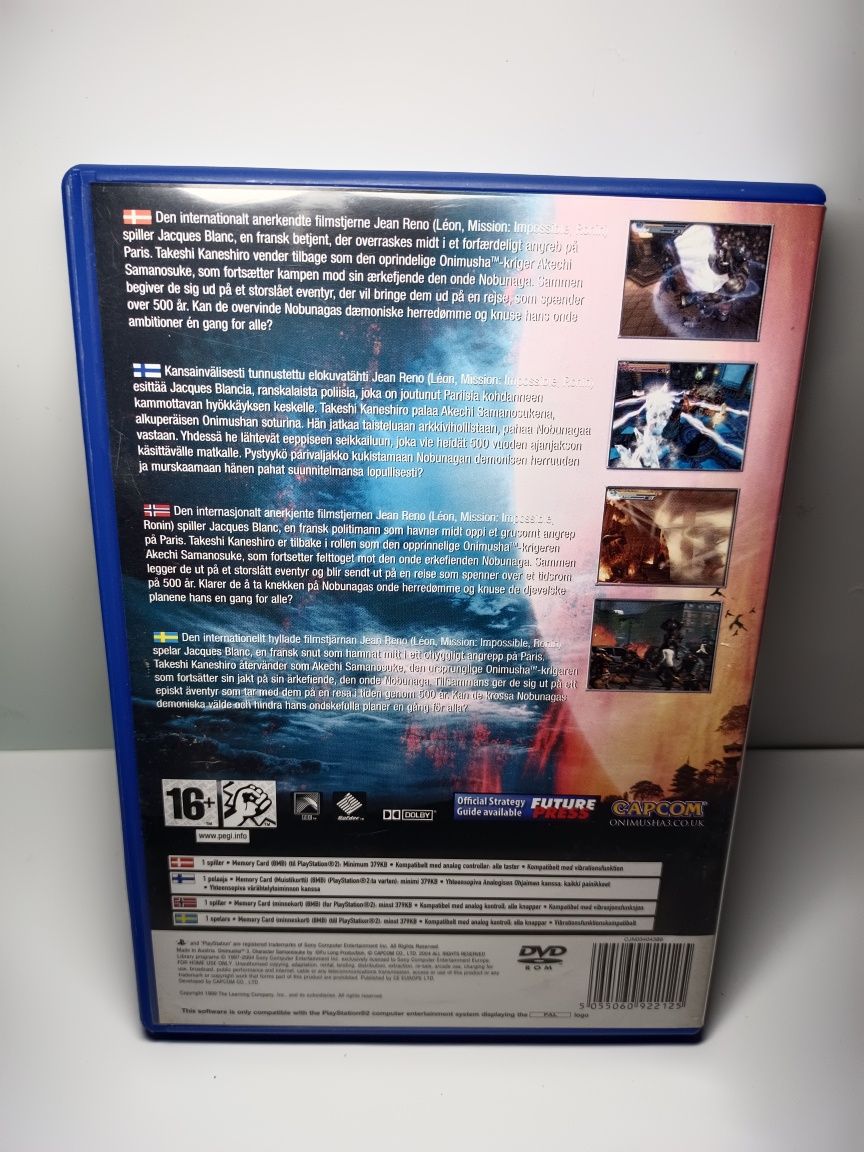 Onimusha 3 PlayStation 2 PS2