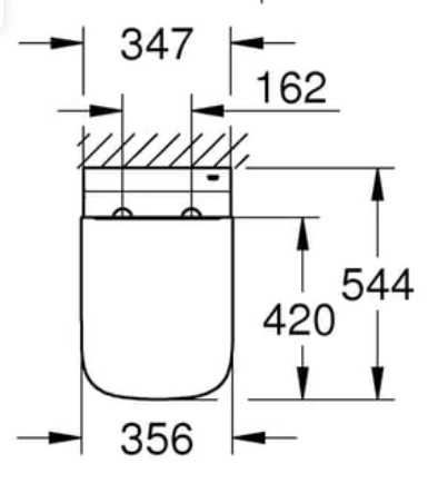 NOWA Deska sedesowa Grohe Model CLOVA