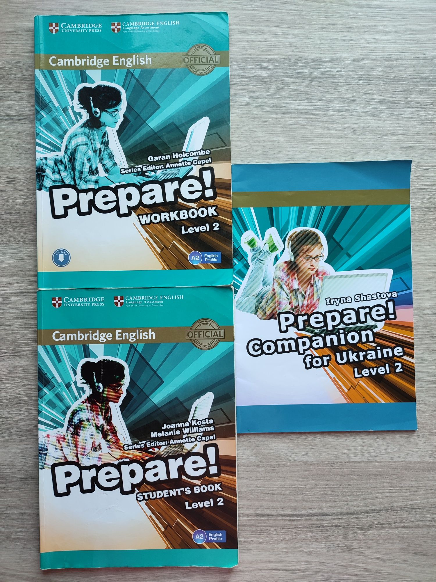 Книжки для вивчення англійської мови Prepare Prepare