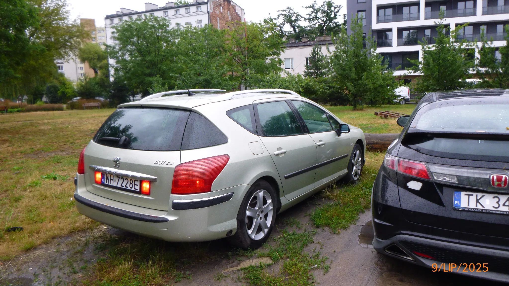Peugeot 407 SW,KOMBI ,2,0 16v LPG do 2032 r. Szklany Dach,BAD.do 04/2026,OC