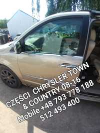 Drzwi lewe przesuwne elektryczne Chrysler Town & Country 08-16 r