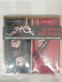 Porcelanowy zestaw do sushi dla 2 osób NOWY