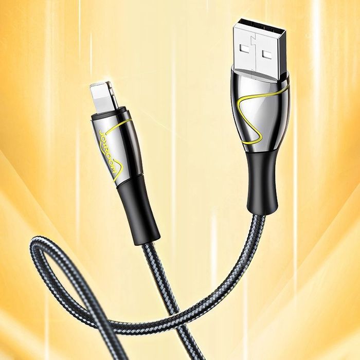 Joyroom Mermaid series kabel USB - Lightning 2,4A 2m czarny