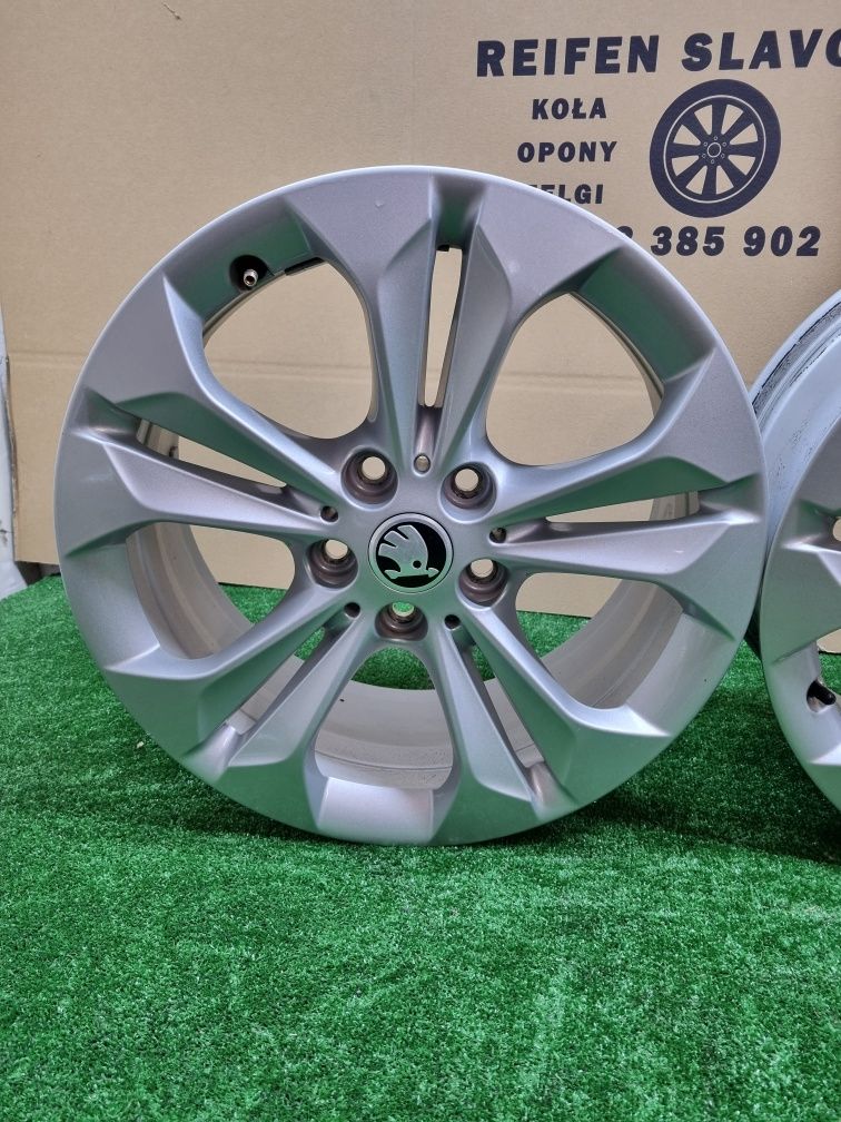 Felgi aluminiowe do Skody 17 cali 5x112  za 900 zł