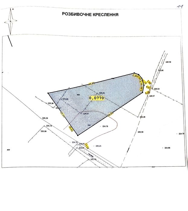 Земельна ділянка під забудову