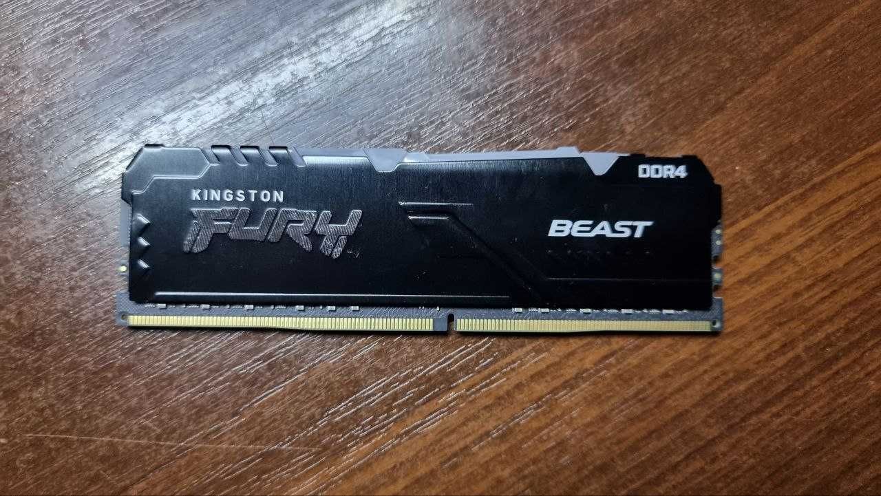 Продам Оперативна пам'ять Kingston Fury DDR4-2666 16384MB PC4-21300