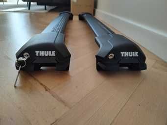 Bagażnik dachowy Thule Evo Edge - stopy Thule  + belki Thule 77/77cm