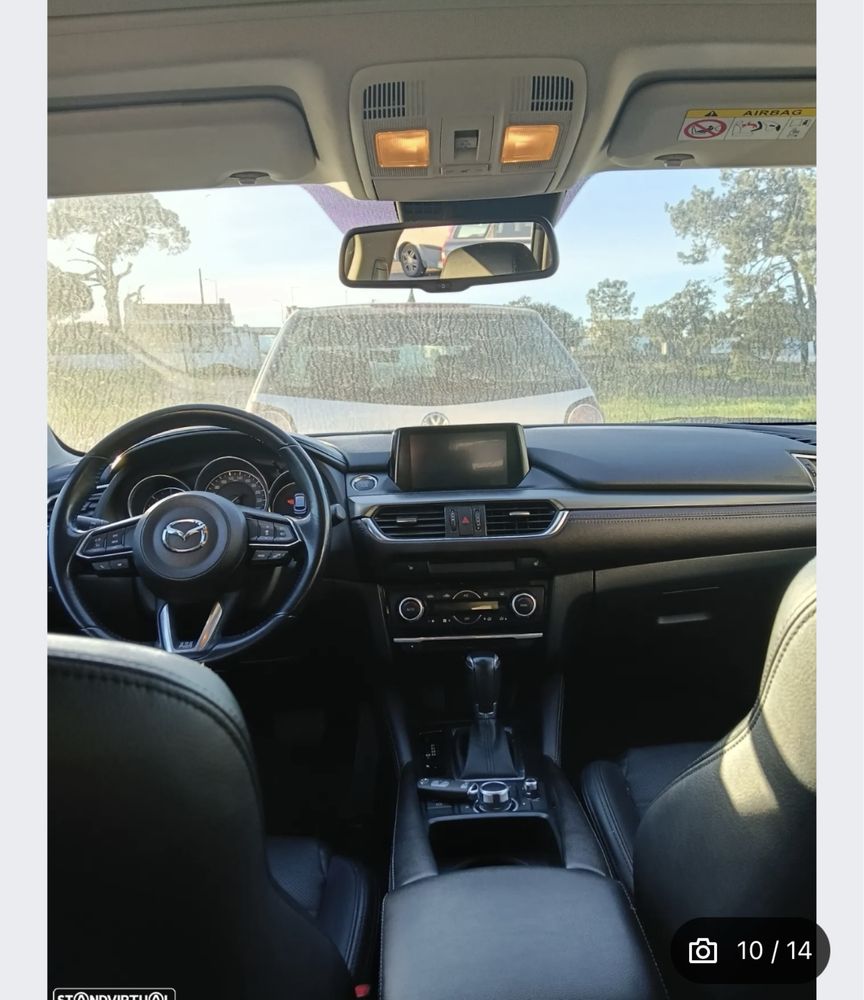 Mazda 6 M6 SW 2.2 sky-d excellence AT P.leather White+cruise
